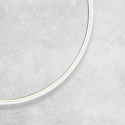 Biały kinkiet minimalistyczny Agaro 4311 LED 26W 3000K okrągły