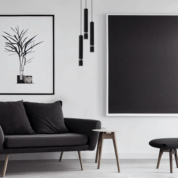 Wisząca lampa Joker MLP8916 loftowa do jadalni czarna