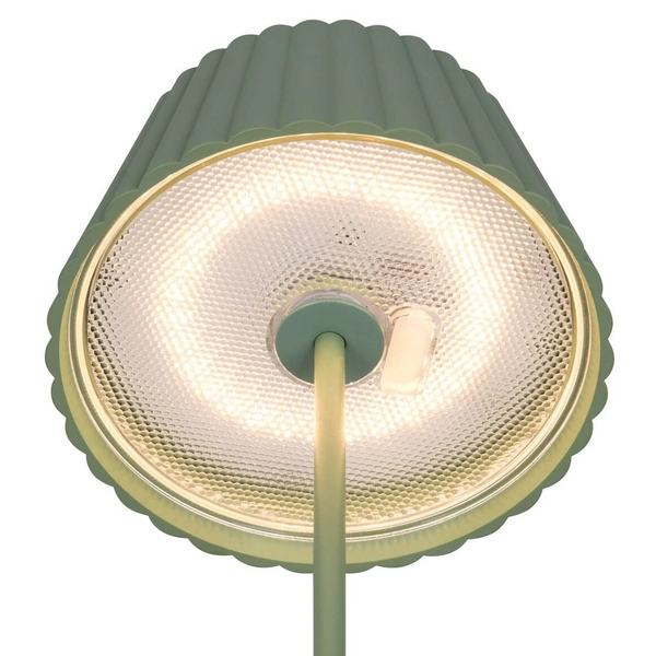Stołowa lampka na taras Suarez R57706149 LED 2W 3000K IP44 zielona
