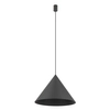 Salonowa lampa zwisowa Zenith 10873 Nowodvorski stożkowa jedwabisty grafit