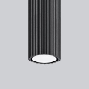 Lampa podłużna sufitowa KARBON SL.1569 ryflowana tuba czarna