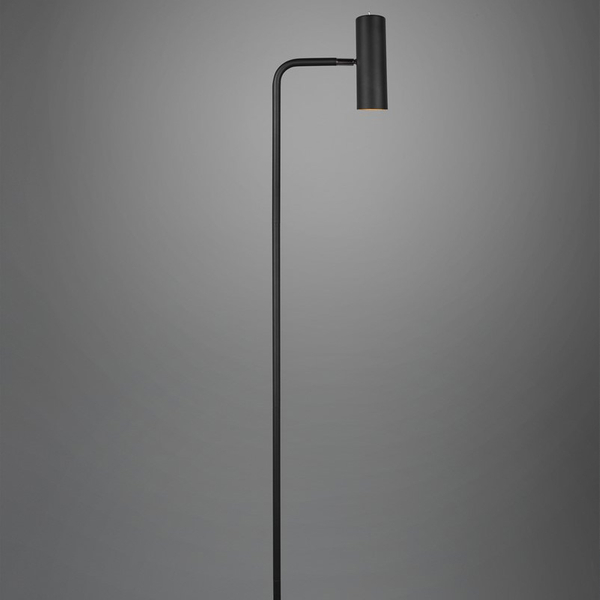 Lampa podłogowa VANTOS DL132412400 czarna tuba stojąca do gabinetu