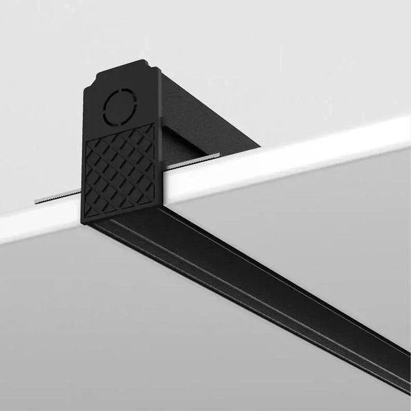 Szyna wpustowa do płyt Exility TRX034-422.12B magnetyczna 2m czarna