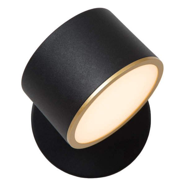 Ścienna lampa metalowa GIAN 44217/08/30 LED 9W 2700K czarna złota