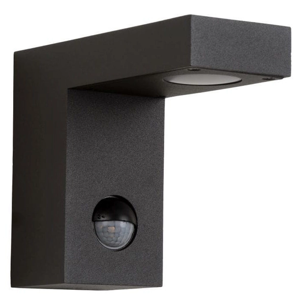 Ścienna LAMPA ogrodowa TEXAS 28850/24/30 Lucide metalowa OPRAWA outdoor LED 6W 3000K zewnętrzna IP54 czarna