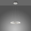 Lampa zawieszana RITUS 15393-95 Just Light LED 23,5W 3000K okrąg srebrna