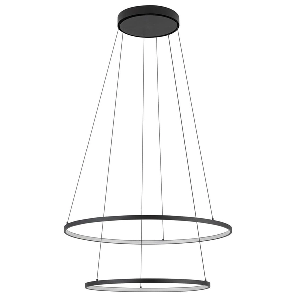 Pierścieniowa wisząca lampa Circolo 10814 Nowodvorski LED 35W 3000K czarna