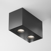 Podwójny spot sufitowy Atom C017CL-02B Maytoni cube czarny