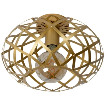 Industrialna lampa sufitowa WOLFRAM 21117/30/02 klatka mosiądz outlet