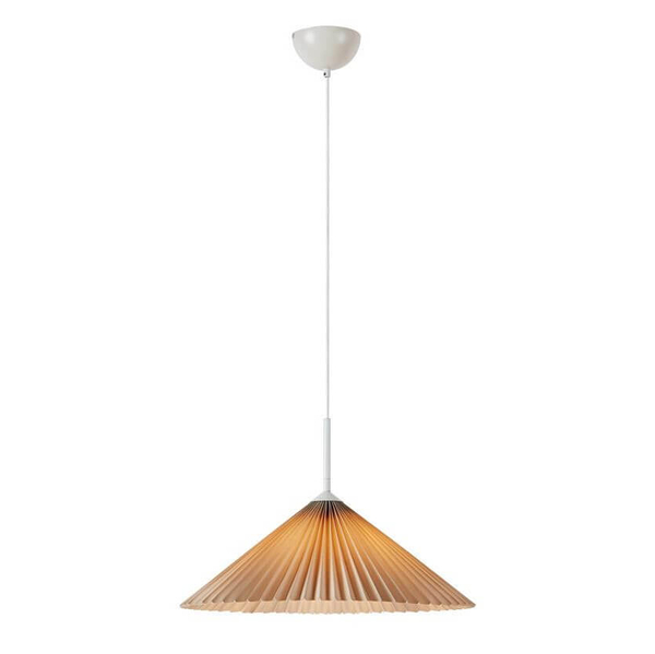 Lampa wisząca nad stół Plisado 108710 Markslojd materiał beżowy