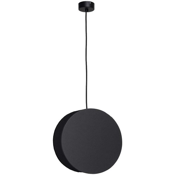 LAMPA wisząca WHEEL 9033 Nowodvorski okrągła OPRAWA geometryczny ZWIS drewniany czarny