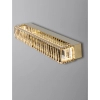Ścienna lampa salonowa Bauta glamour LED 19W 3500K kinkiet złoty