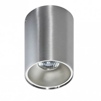 Lampa sufitowa tubka REMO AZ0821 + AZ0820 Azzardo z odbłyśnikiem srebrny
