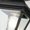 Ogrodowy plafon Bayview BAYVIEW-PORCH-BK metalowy IP44 czarny