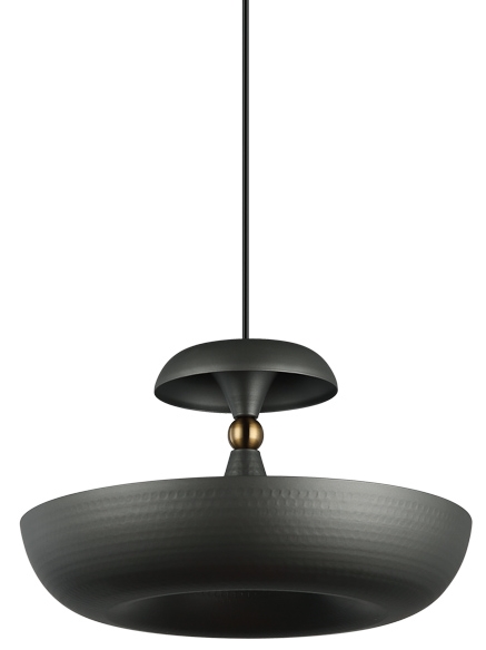 Elegancka wisząca lampa Marina PND-73221-1L-GR szara