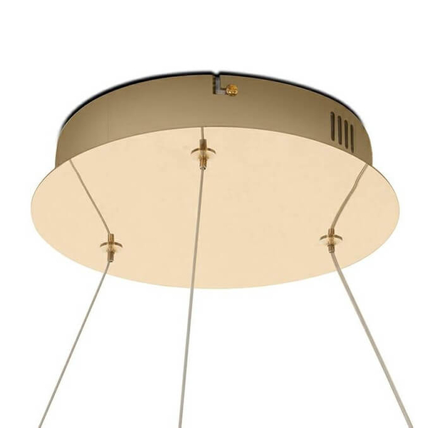 Lampa wisząca do jadalni Ring Slim MSE1501100160 Moosee LED 47W 3000K złota