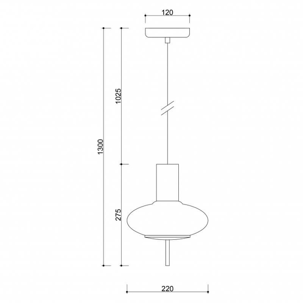 Lampa wisząca nad wyspę Torni TOA122P0 metalowa czarna biała