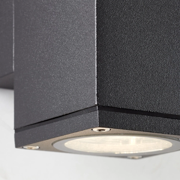 Elewacyjna lampa ścienna Hally 90959A58 IP44 antracyt