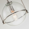 Wisząca lampa QN-SOMERSET-P-C-BN zwis ball kula nikiel