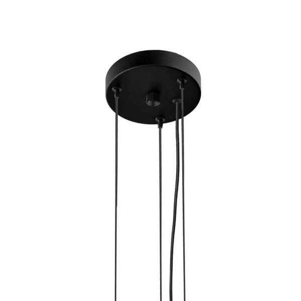 Wisząca lampa do jadalni VERO 11136302 Kaspa nad stół biała czarna