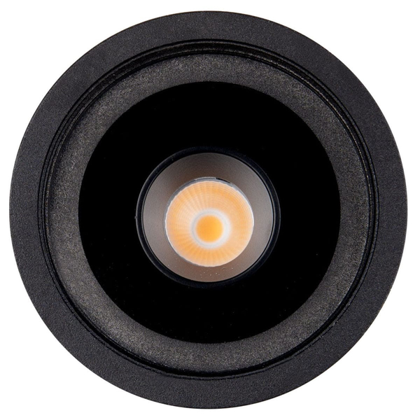 Lampa do zabudowy GALEXO H0107 Maxlight LED 7W 3000K wpust czarna