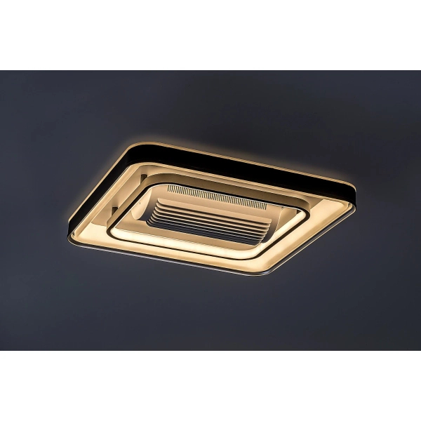 Wentylator z lampą LED Aireon czarny biały 71341 LED 50W 3000-6000K CCT z pilotem