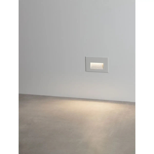 Wpustowa lampa ścienna CENDILO LE75321 LED 4W 3000K IP65 biała