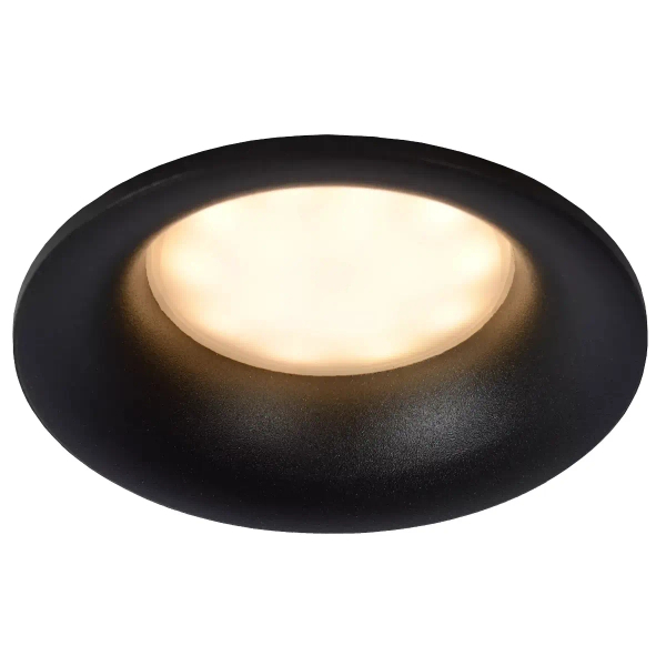 Łazienkowy spot sufitowy ZIVA 09923/01/30 Lucide IP44 czarny