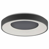 Plafon sypialniany Anika 14326-18 Just Light LED 26,5W z pilotem nad łóżko szary