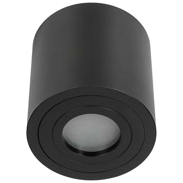 Downlight LAMPA sufitowa Rullo Nero IP44 OR82463 Orlicki Design OPRAWA metalowa tuba czarna
