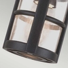 Przysufitowa lampa latarnia Hereford BL21A-BLACK Elstead IP43 przezroczysta czarna