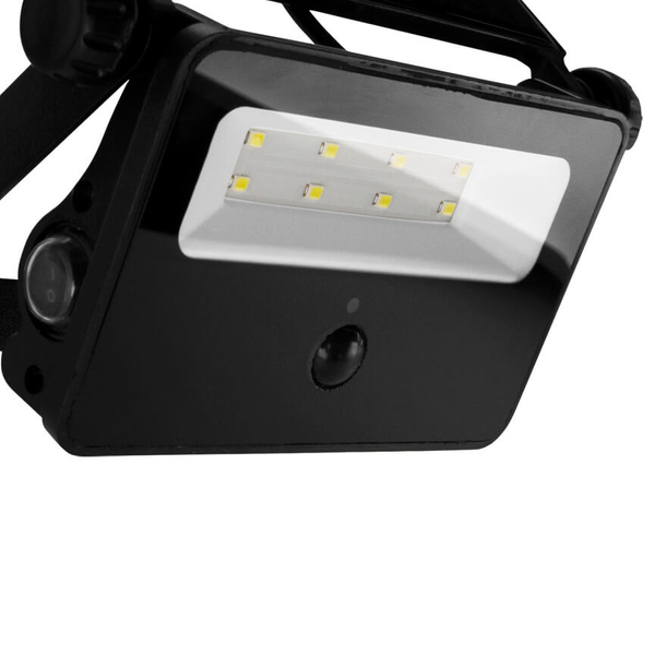 Hermetyczna oprawa z czujnikiem ruchu SANTOR 04040 Ideus LED 2W IP65 włącznik czarna