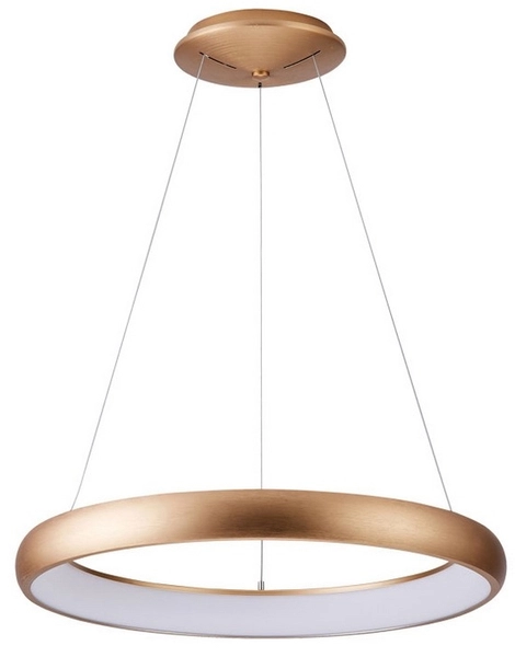 Lampa wisząca Antonio AZ5067 z pilotem LED 80W 3000-6500K ring złota