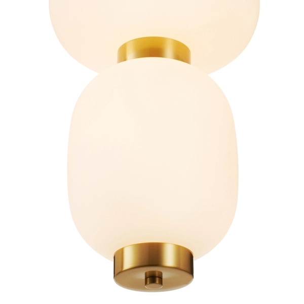 Zwieszana lampa BRILLA ST-CP241210-3L złota LED 69W 3000K złoty biały