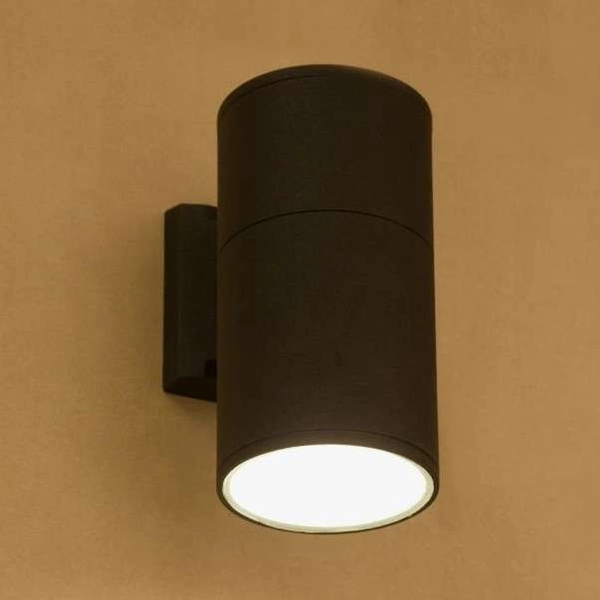 Kinkiet LAMPA elewacyjna FOG 3402 Nowodvorski zewnętrzna OPRAWA ścienna do ogrodu IP44 tuba outdoor grafitowa