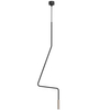 Zwieszana lampa no. Vi 5139 Shilo minimalistyczny punktowa czarna