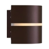 Elewacyjna lampa ścienna SIBELIS 2418311061 metalowa IP44 brązowa