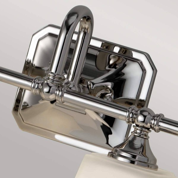 Łazienkowy ścienny kinkiet Concord FE-CONCORD4-BATH Feiss szklany IP44 chrom