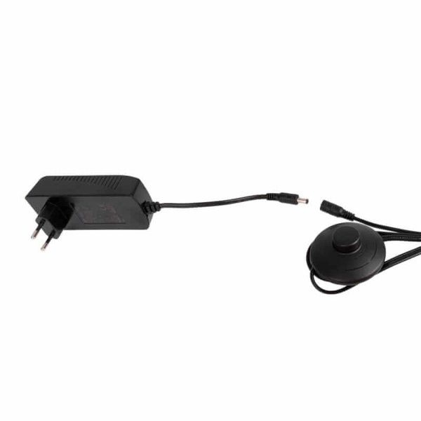 Nowoczesna lampa podłogowa Spirali ABR-EOS-C-30W LED 30W 3000K czarny