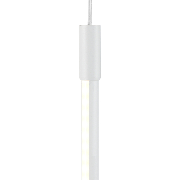 Wisząca lampa Sparo ST-10669P-M white Step LED 9W 3000K tuba biała