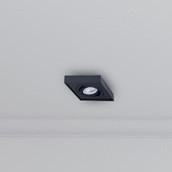 Wpust LAMPA podtynkowa NUSA ML0046 metalowy spot czarny