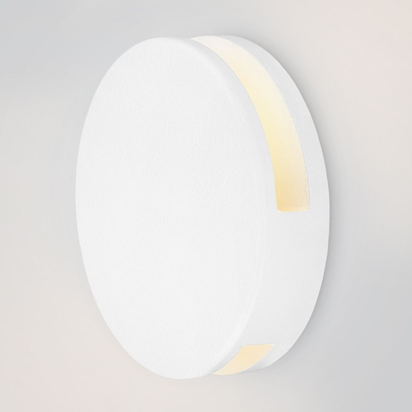 Wpustowa lampa schodowa Lesel 004 100401102 Elkim LED 1W 3000K biała
