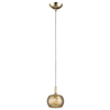Lampa salonowa wisząca Crystal P0076-01A-F7HF Zumaline kryształowa złota