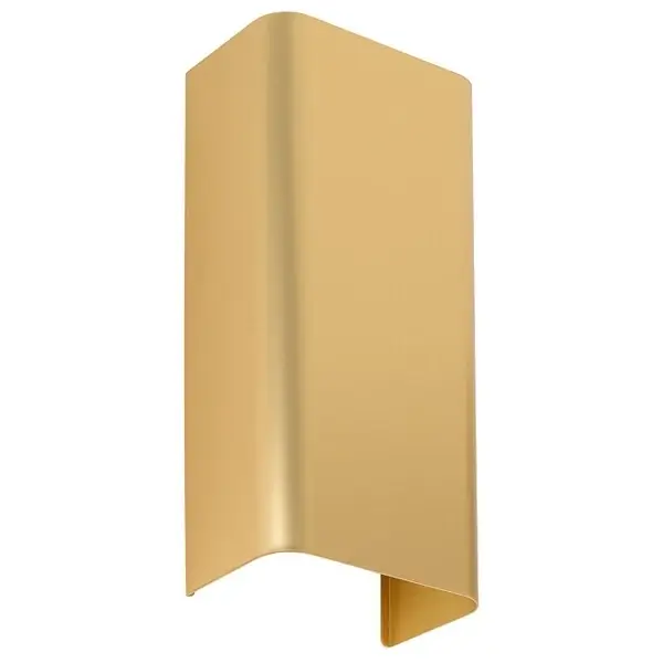 Lampa ścienna Bergen 10455 prostokątna do holu złota