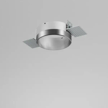 Wpuszczana oprawa srebrna aluminium PUTT do lamp podtynkowych 81248-11