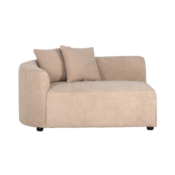 Sofa sypialniana Grayson S5200-AL SAND FURRY beżowa