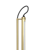 Ścienna LAMPA tuba LEVINGTON WL-1154-1-GD Italux kinkiet OPRAWA metalowa LED 15W 3000K industrialna złota