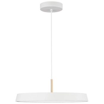 LAMPA wisząca CORUNA LE41976 Luces Exclusivias metalowa OPRAWA zwis LED 41W 3000K okrągły