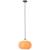 Szklana lampa wisząca Blop 99860/07 nad wyspę pomarańczowa