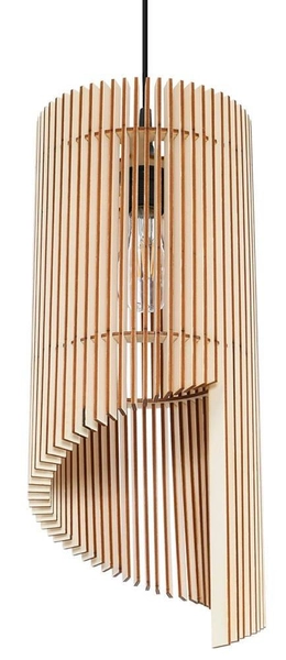 LAMPA wisząca ALEXIA SL.0640 drewniana OPRAWA ekologiczny zwis drewno